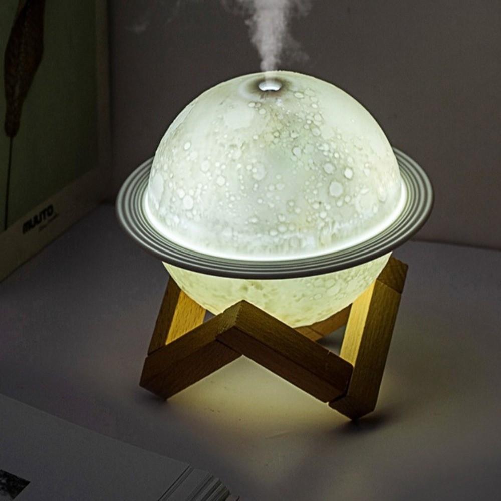 Quiet Operation USB Desktop Humidifier Large Fog Volume Moon Light Air Purifier  Home Use