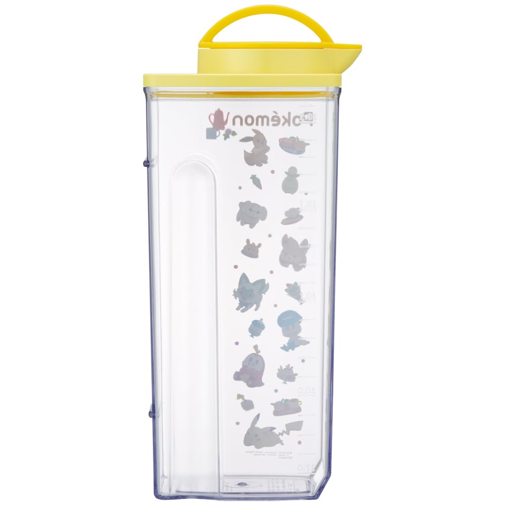 Skater Cold Water Pitcher Pokemon Happy Cafe Made in Japan Heat-Resistant Vertical/Horizontal 2.2L CJ22N-A