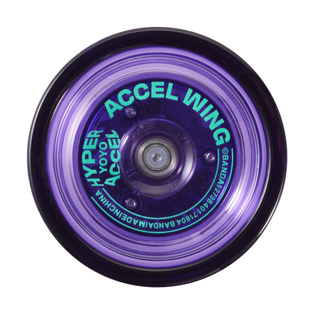 HYPER YOYO ACCEL Hyper Accel Wing Techno Purple [BANDAI] Yo-Yo -