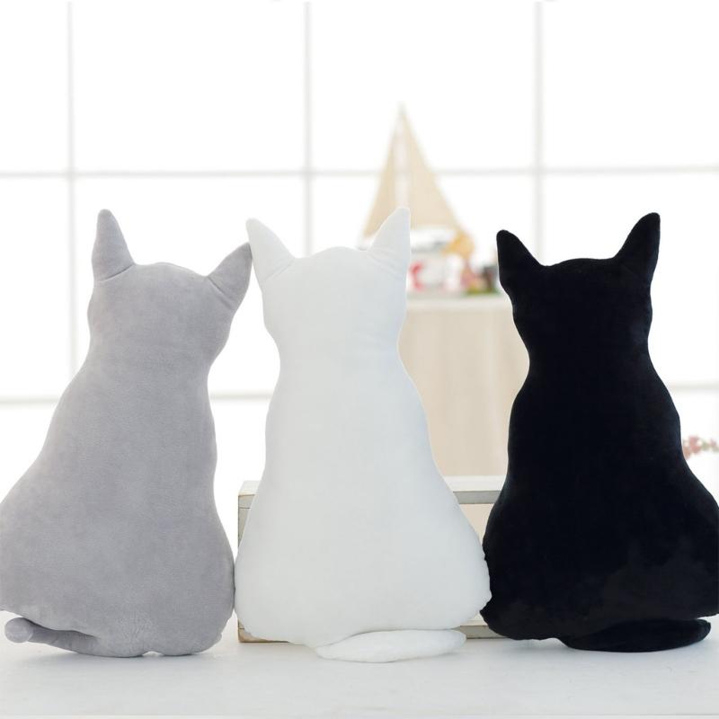 Birthday Gift Cat Back Shadow Pillow Soft and Comfortable Sofa Bed Cushion for Kids and Adults