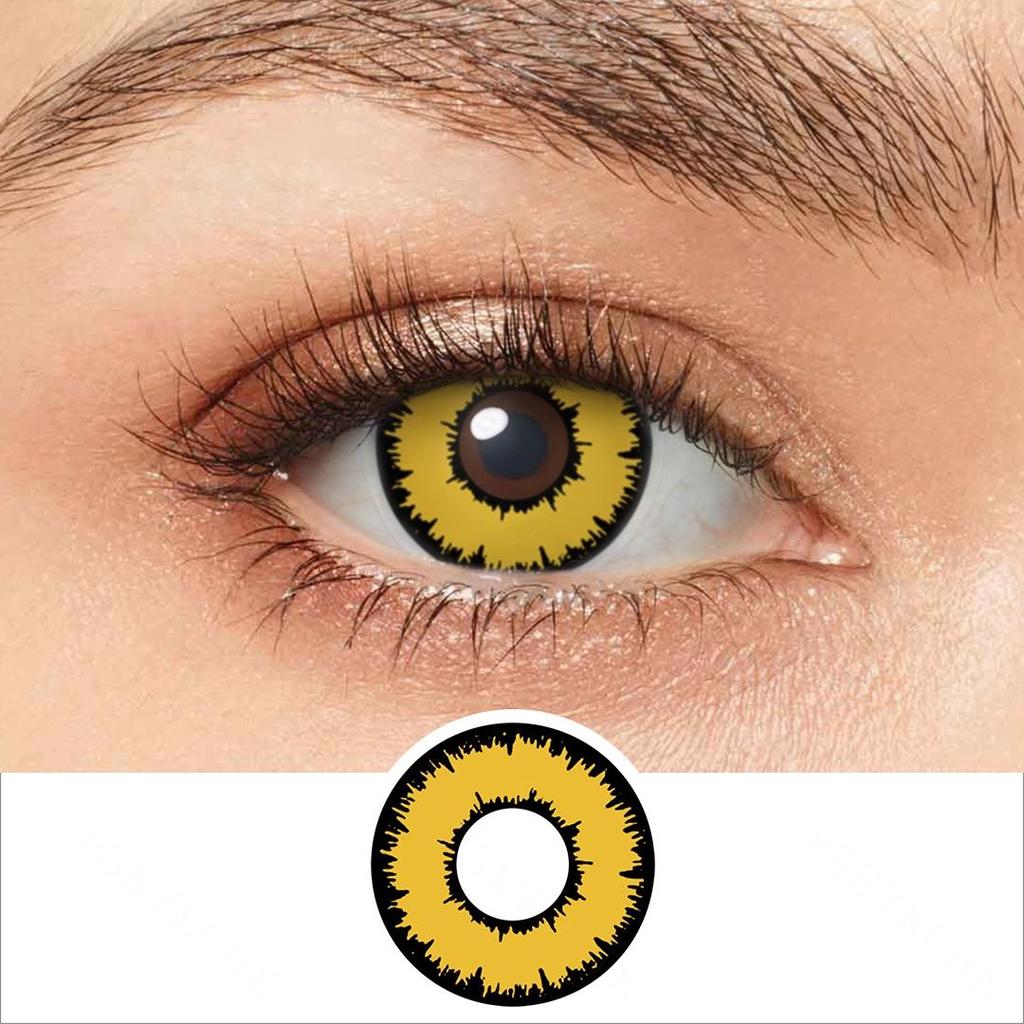 Ice Princess Effect Contact Lenses 1 Pair Dreamy Pink Contacts Anime Cosplay Contact Lenses Maleficent Eye Contacts Halloween Contact Lense