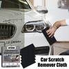 6PCS Car Scratch Wiping Cloth Nano Flash Fabric Car Scratches Water Stain Cleaning Scratch Care Car Maintenance