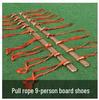 Teamwork Wooden Clogs for Plank Racing - Fun Sports Props