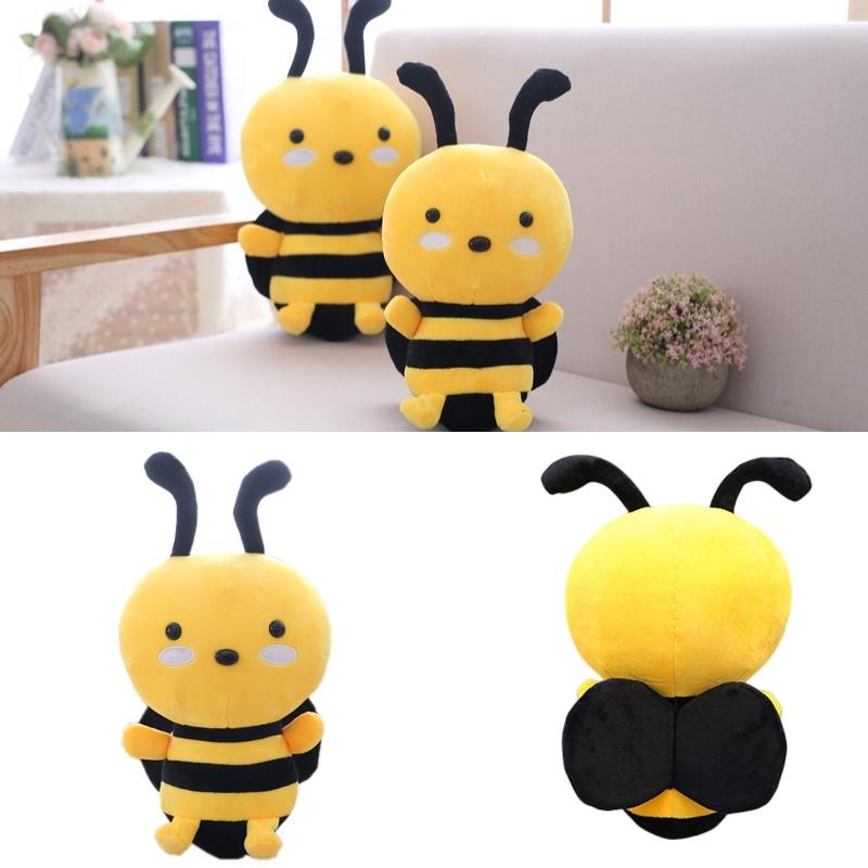 Adorable Bee Plush Toy For Kids Ultra Soft Short Plush Material For Snuggly Playtime Great Birthday Gift And Souvenir