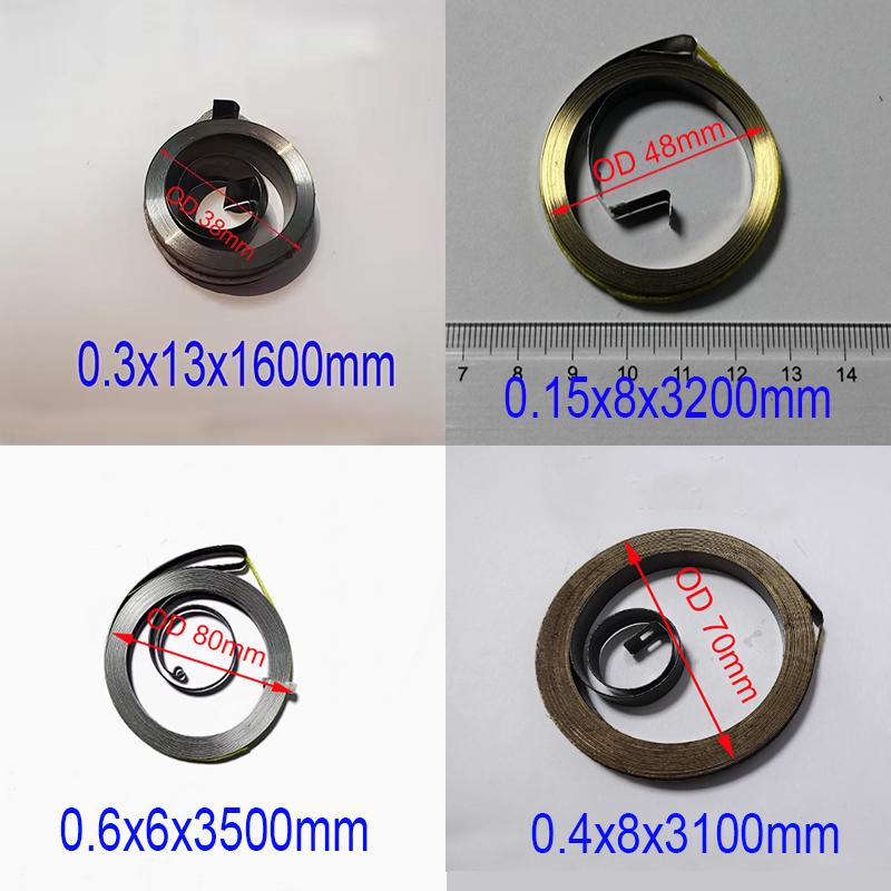 Scroll Spring Spiral Flat Wire Coil Spring Constant Force Springs Extension Load