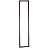 Fujiboeki Mirror Width 27 X Height 120cm Brown Woodgrain Shatterproof Slim 10524 Full-length Wall-mounted
