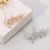 Fashion Exquisite Music Note Style Brooch Gold Silve Color Crystal Brooches For Women Musician Gift Concert Routine Jewelry