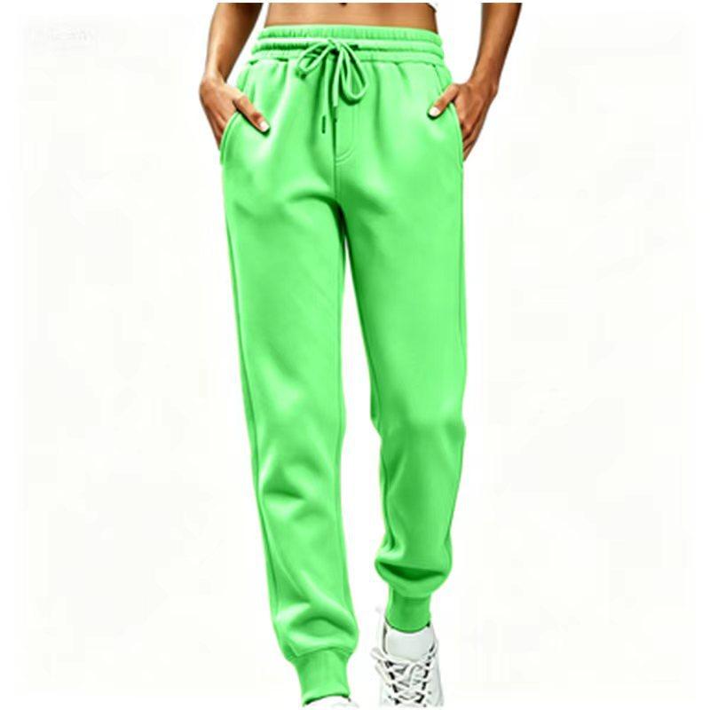 Women's Mid Rise Drawstring Joggers Slim Fit Sweatpants Casual Sports Pants