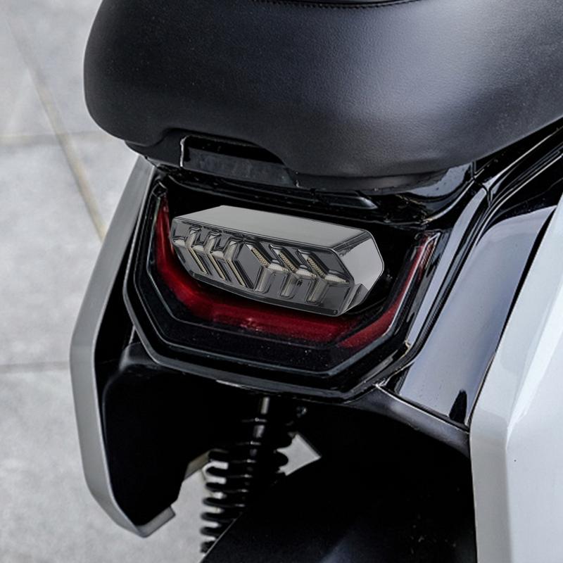 

Светодиодные стоп-сигналы Ультра-яркий интегрированный текущий задний фонарь «рыбья кость» Безопасный мотоциклетный стоп-сигнал задний фонарь мотоцикла United States