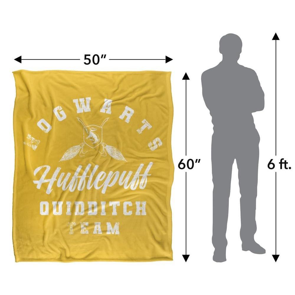 Harry Potter Quidditch Hufflepuff Soft Touch Blanket