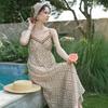 Simpeulleteulo Sr_Brown Floral Shadow Dress