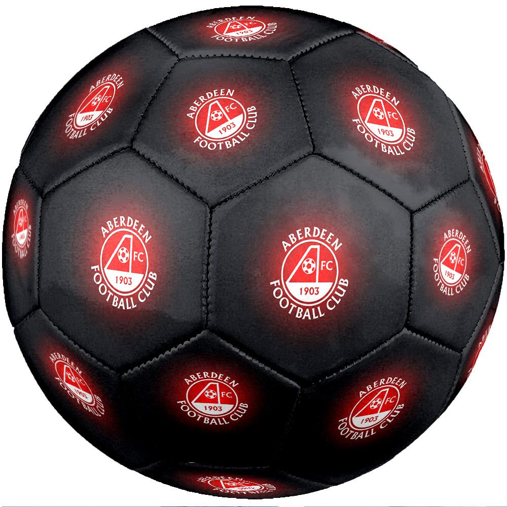 Aberdeen FC Size 5 Standard Football Durable Training Match Soccer Ball for Adult Outdoor Sports
