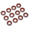 12Pcs Trimmer Oil Seal Cover Kit Iron ABS Oil Seal Replacement for Stihl FS80 FS85