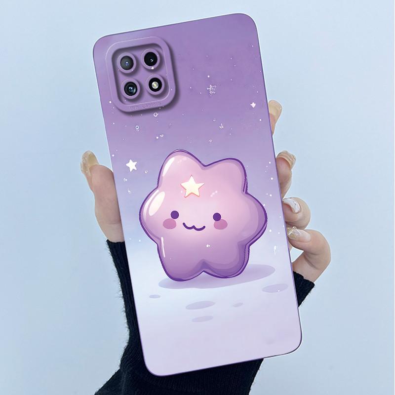 

For Oppo A73 5G Phone Case CPH2161 Cover Fashion Simplicity Floral Soft Liquid Silicone Shell For Oppo A73 A 73 OppoA73 5G Funda Oppo A73 5G