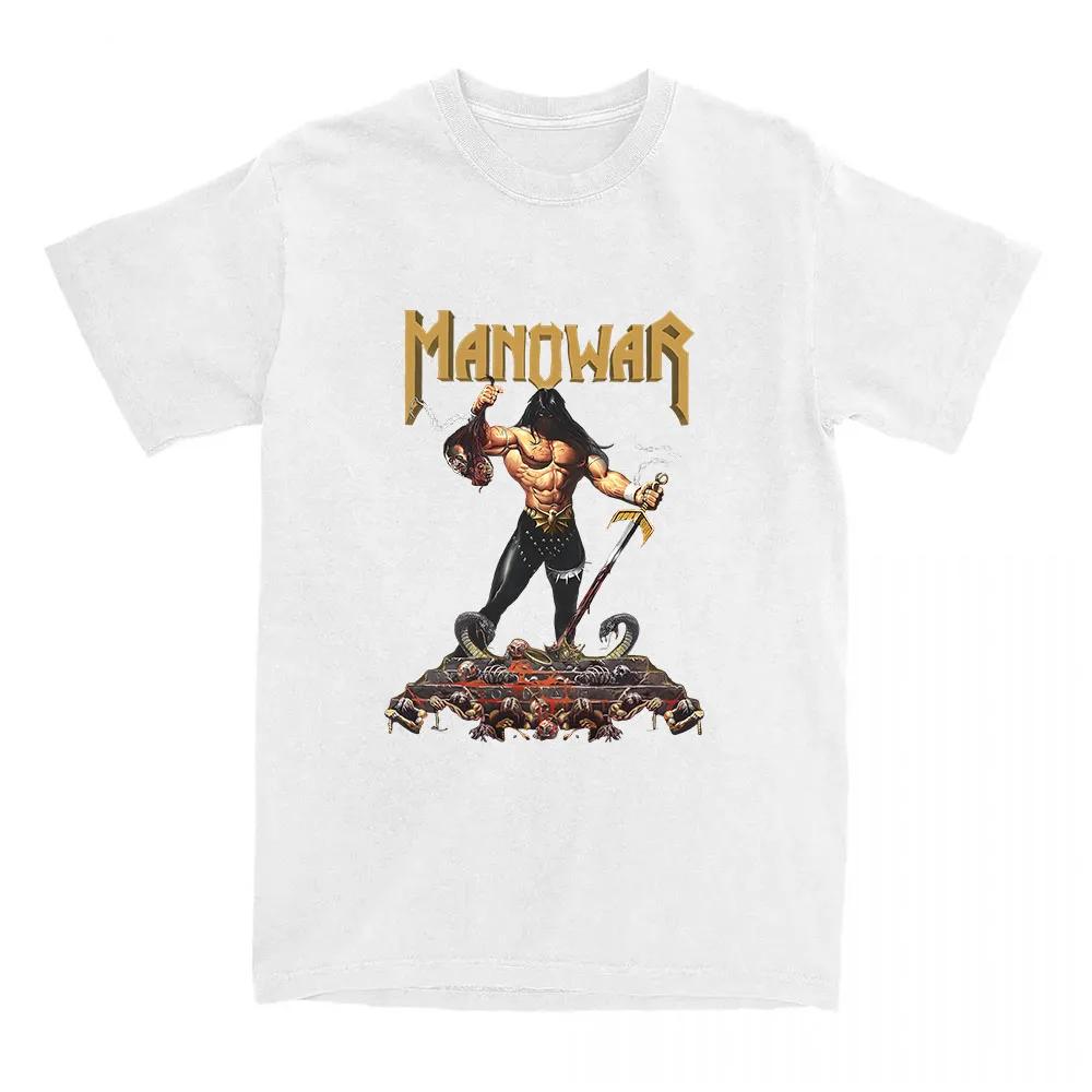 Manowar Hip Hop Band Print Tshirts The Blood Our Enemies Tour 2025 Tees Short Sleeve Women T-shirt Women Clothes Graphic Shirt