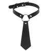 DIEZI Punk Black Lace Leather Choker Torques Necklace For Women Men Harajuku Gothic Sexy Cirle Heart Collar Necklace Jewelry