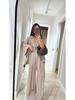 2025 Women's Casual V-neck Top & High-waisted Pants Set
