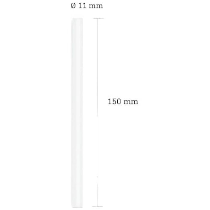 Steinel 087319 Bâtons De Colle 11 Mm 150 Mm Transparent 800 G 50 Pc(s)