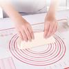 Heavy-Duty Silicone Baking & Kneading Mat with Scale – Heat-Resistant Glass Fiber Rolling Pad