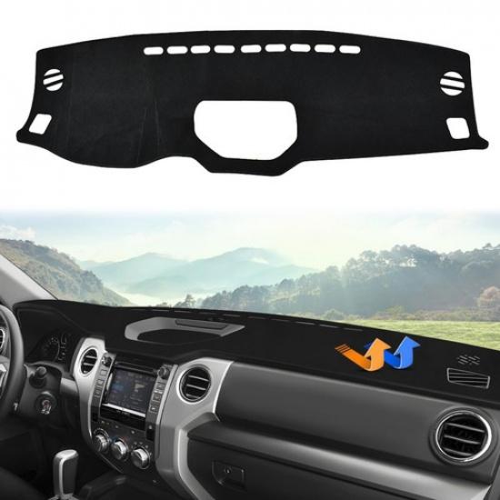 Non-Slip For 2014- Toyota Tundra Pickup Dashboard Cover Pad Carpet Dash Mat