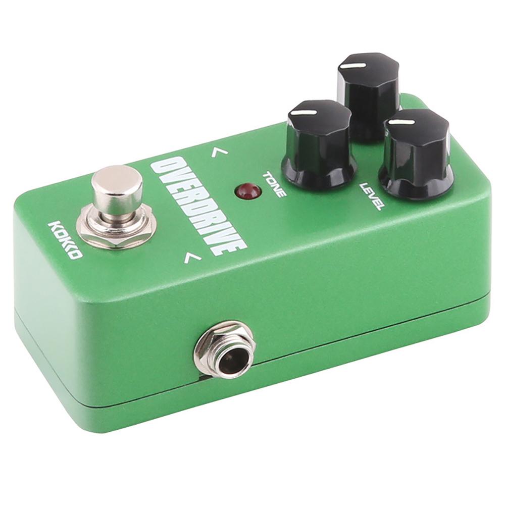 KOKKO Overdrive Guitarra Pedal Natural Tube Overdrive Effect True Bypass Pedal for Electric Guitar/Bass Effects Accessories