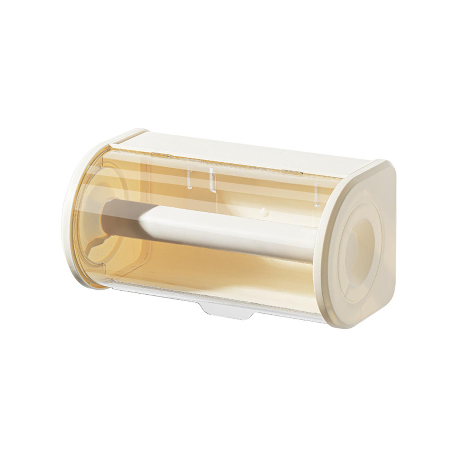 

Многофункциональная настенная прозрачная коробка для кухонных салфеток, без перфорации, для установки, чехол для рулонной бумаги, принадлежности для ванной, водонепроницаемая
