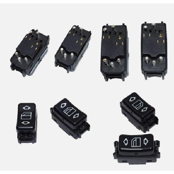 2Pcs Master Console Power Window Switch For Mercedes Benz 1248204510 1248204610