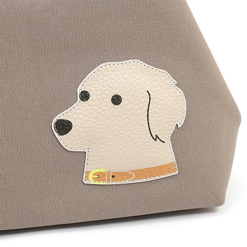 Kitamura Dog Handbag P-0685 Gray (Golden Retriever) 80805