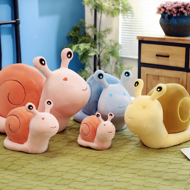 Simulation Snail Plush Toy Doll Cute Grabbing Machine Doll Pillow Event Throwing Gift