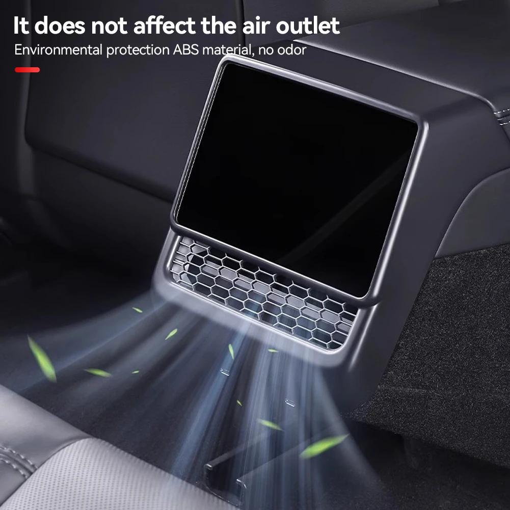 Pentru Tesla Model 3+ Highland 2024, capac de evacuare a aerului din spate, capac de protecție pentru ventilație condiționată, anti-blocare, accesorii noi Model 3