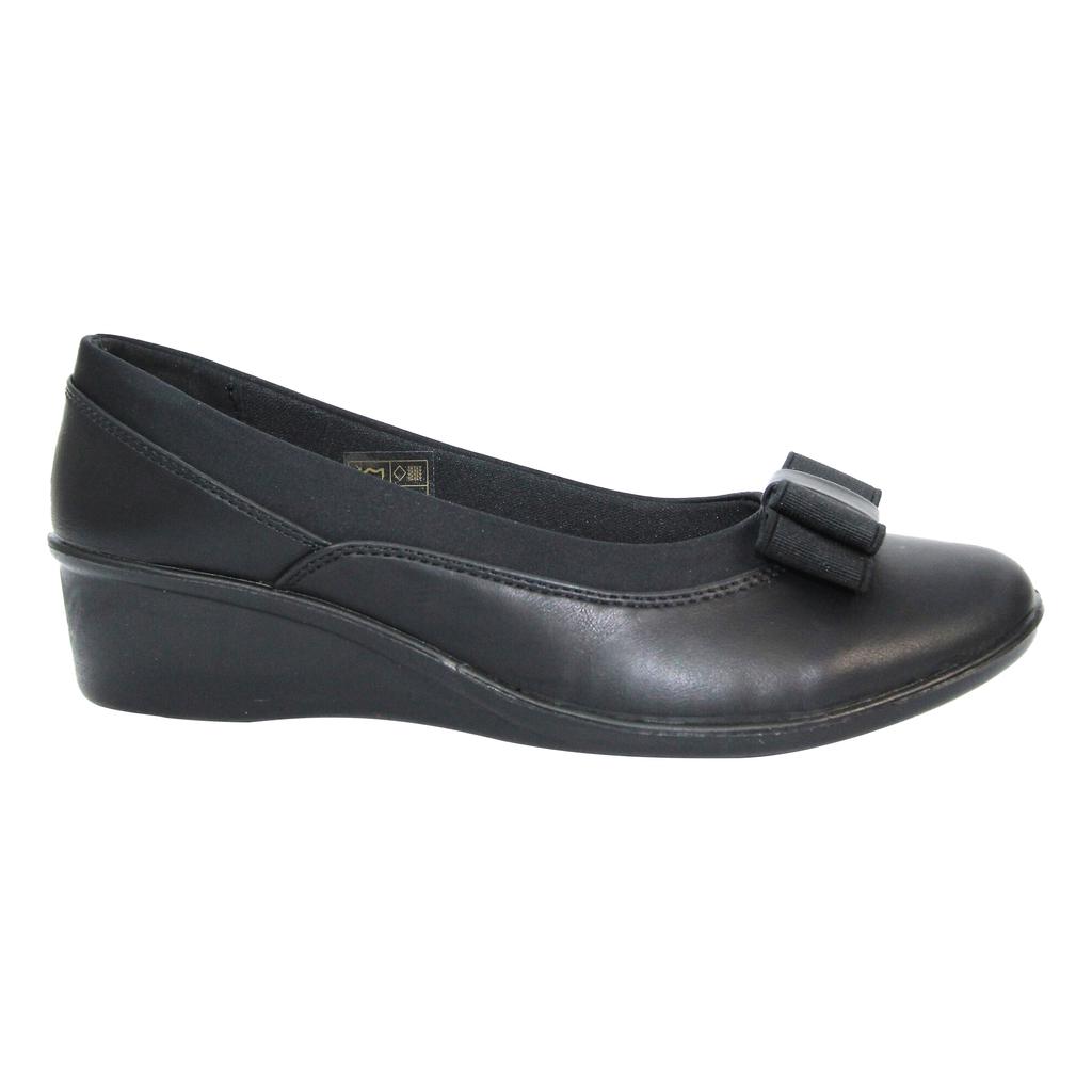 Lunar Womens/Ladies Deacon Leather Pumps