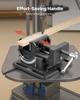 Tilting Vise, 4.25 Inch Jaw Width, Portable Drill Press Bench Vise, 090° Adjustable Tilt, Durable Cast Iron Construction, Workbench Vice for