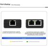2portový gigabitový POE extender 10/100/1000Mbps IEEE 802.3af/at PoE Repeater Pro napájení IP kamer pro dohled CCTV