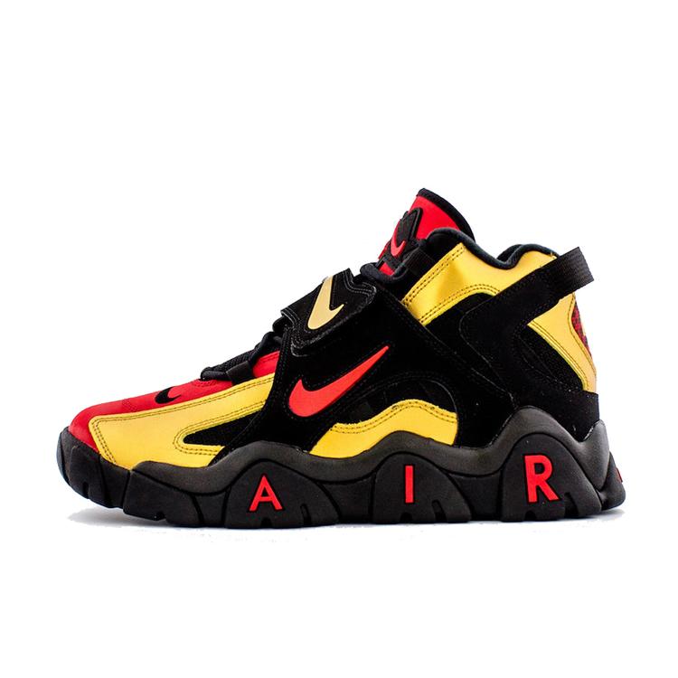 Nike Air Barrage Mid Black Metallic Gold CT1573-700