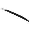 Rubber Rear Wing Trunk Spoiler Lip Black Universal Aerodynamic Car Modification Accessory
