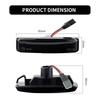 2pcs Dynamic LED Side Markers Light Turn Signal Lamp Fit For 1995-2003 BMW 5 Series E39 M5 525i 528i 530i 540i OEM#: 63142496299