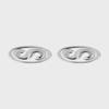 NO.554 [925 SILVER] SYMBOL LOGO EARRING