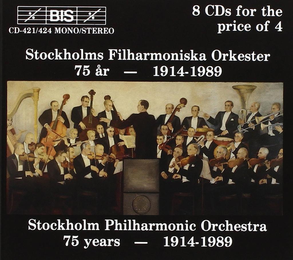 75 Years of the Stockholm Philharmonic (1914-1989) (4CD) [Import]