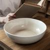 Nordic Style Large Bowl High Value Ceramic Soup Bowl Household Large Vegetable Bowl Vegetable Salad Bowl Fruit Bowl Tableware