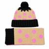 Windproof Toddler Winter Hat Scarf Set Breathable Baby Knitted Hat Scarf Set  Ages 2-6