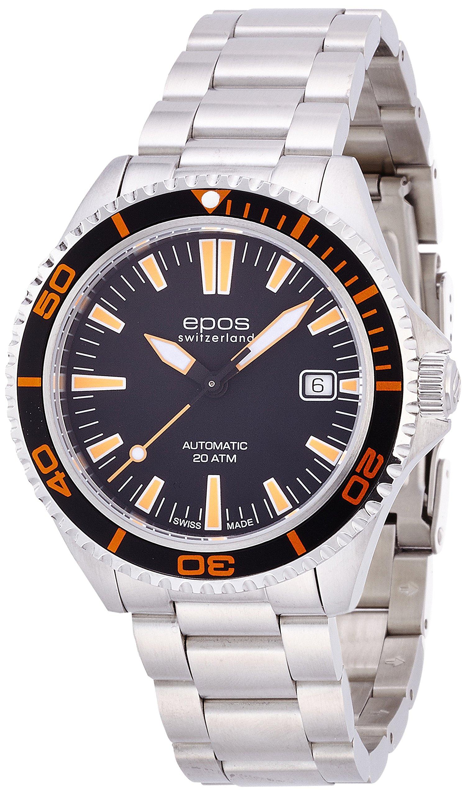 

Годинник 3413BKORM Оригінальний Імпорт Срібний [Epos] Чоловічий