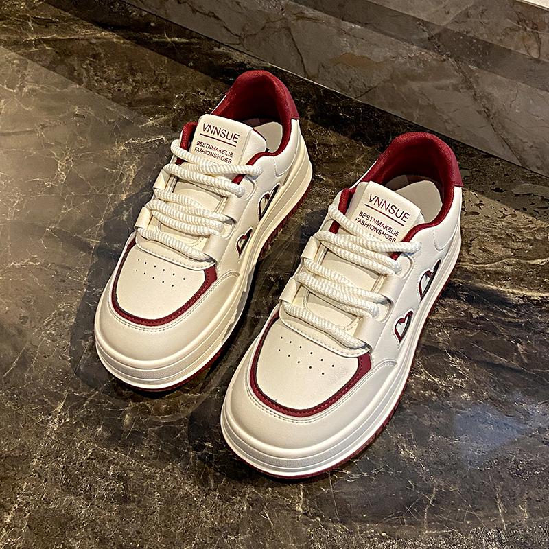 Winter Shoes Women Casual Female Sneakers Clogs Platform Modis All-Match Wedge Basket 2024 Creepers Cute Sports New Small