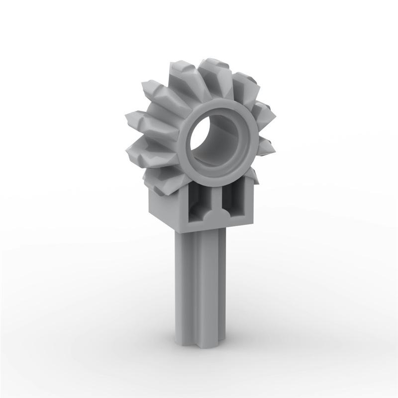 50g MOC 24014: 8 Gear Small Particle Building Blocks with 1.5L Cross Shaft Connector Compatible Accessories. Standard