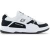 DC Shoes Costruisci - Sneakers da Uomo Scarpe da Skate Bianche ADYS100822-BKW ORIGINALI