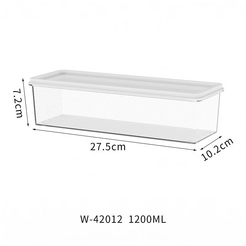 ZISIZ Food Freezer Refrigerator Storage Box