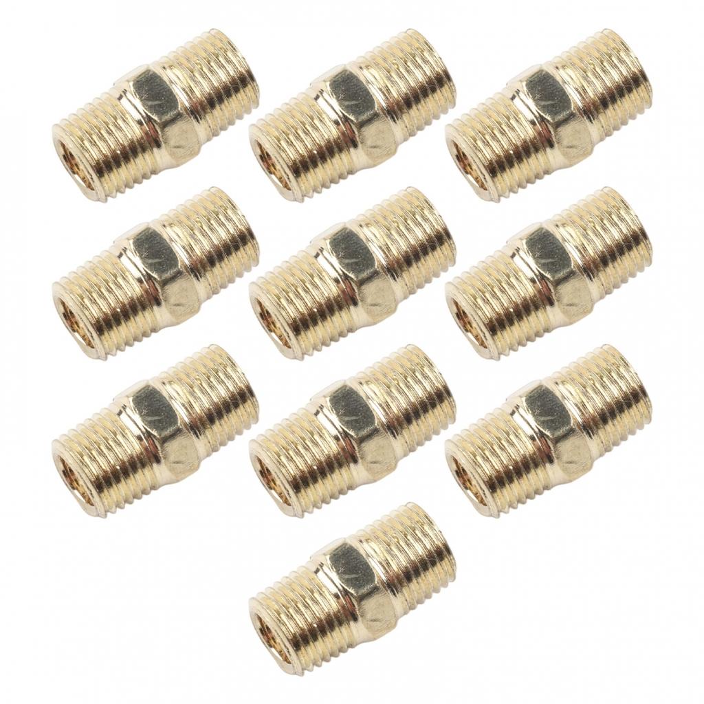 Easy Installation Air Line Hose Connector Brass Pipe Adapter For Air And Water