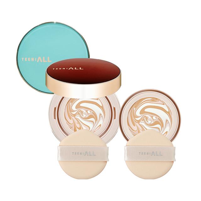 TEENIALL Creamy Pact The Original During Cover Main Product + Refill No. 21 (random case) + refill