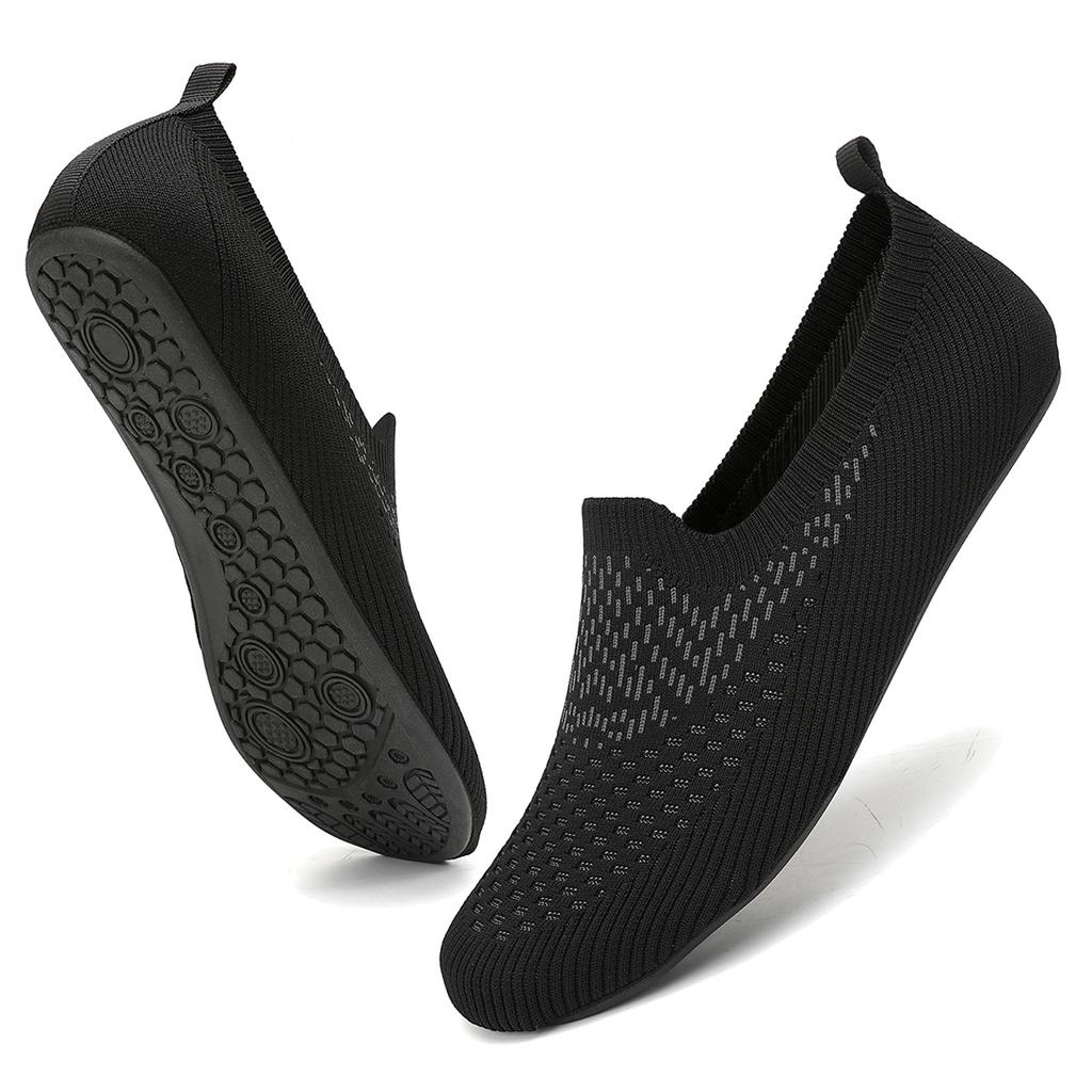 Unisex Lightweight Flyknit Yoga Shoes Water Shoes for Outdoor Activities Quick Drying Flexible Sole Breathable Design