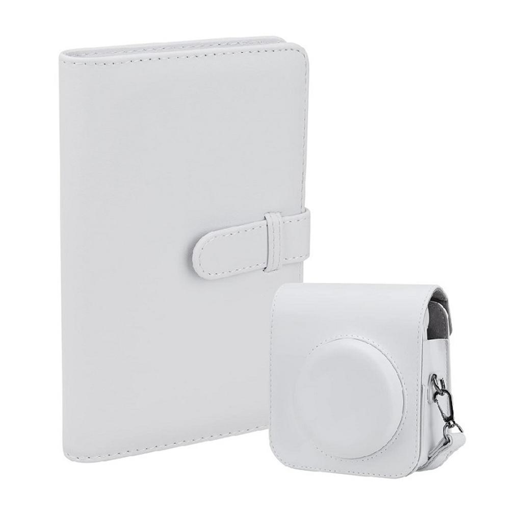 PU-Leder Schutzkamera-Tasche für Instax Mini 12/11 108 Fächer 3 Zoll Kamera Schutzhülle Tragbare Geldbörse Fotoalbum