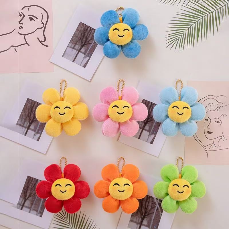 Latest Sunflower Pendant Kawaii Stuffed Plush Toy Handmade Doll Cartoon Anime Fun, Warm, Cute Birthday Gift Doll